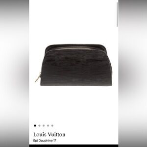 Louis Vuitton Epi Dauphine 17 Pouch
